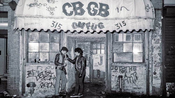 Officially licensed CBGB T-Shirts are available at Rocker Tee