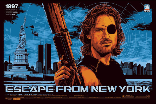 Escape From New York t-shirts are available at Rocker Tee