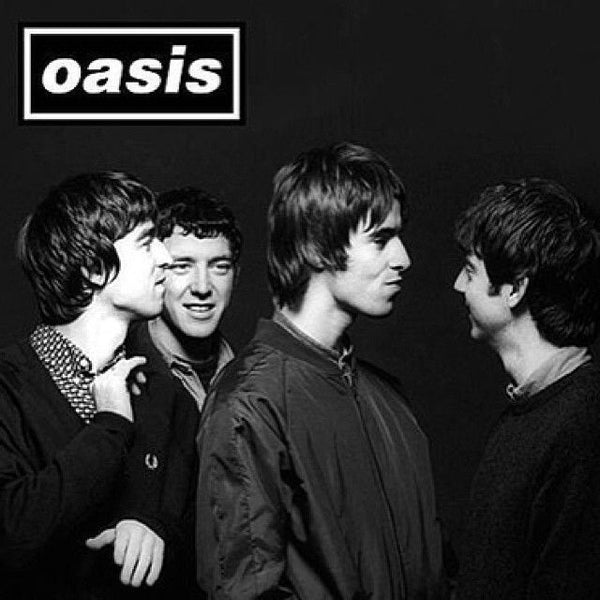 Oasis band merchandise is available at Rocker Tee