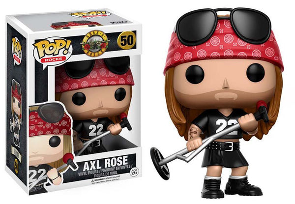 Guns n Roses Axl Rose Pop Rocks Vinyl Figure From Funko Toys  is availaable at Rocker Tee