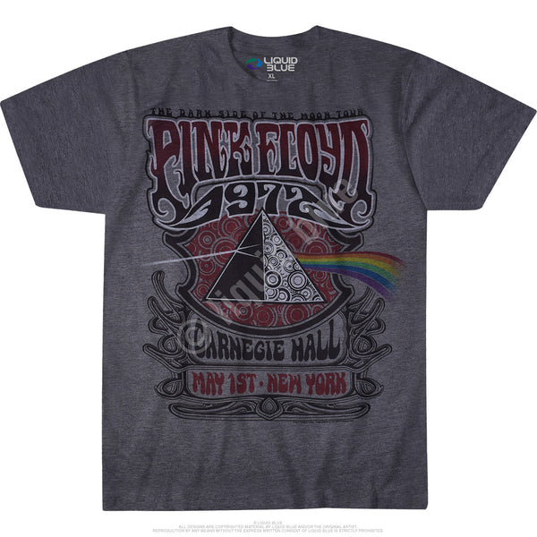 Pink Floyd Carnegie Hall T-Shirt is available at Rocker Tee Shirts