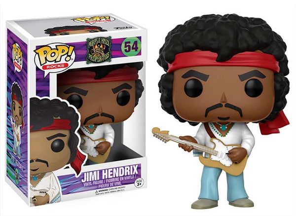 Jimi Hendrix Woodstock Pop Rocks Vinyl Figure from Funko Toys is Available at RockerTeeShirts.com