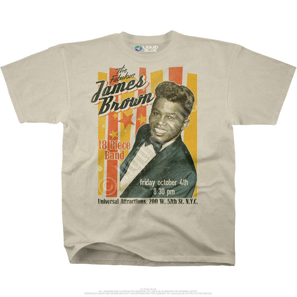 Fabulous James Brown Tan Athletic T-Shirt