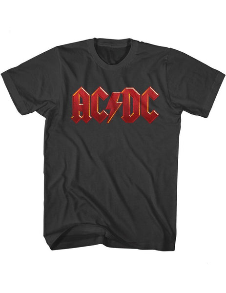 ACDC Distressed Logo Adult Tee