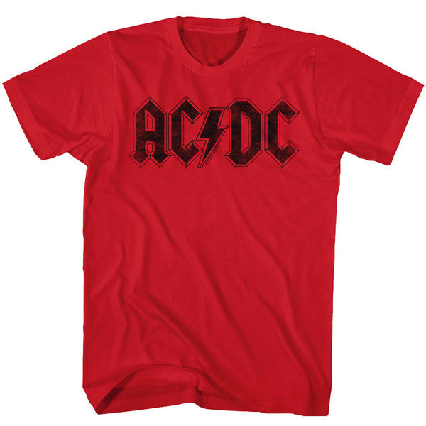 ACDC classic logo adult short sleeve t-shirt.