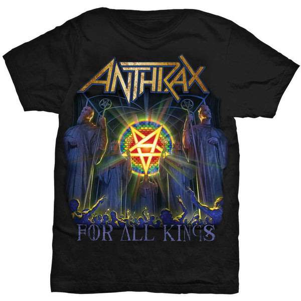 Anthrax Unisex Tee: For All Kings Cover 
