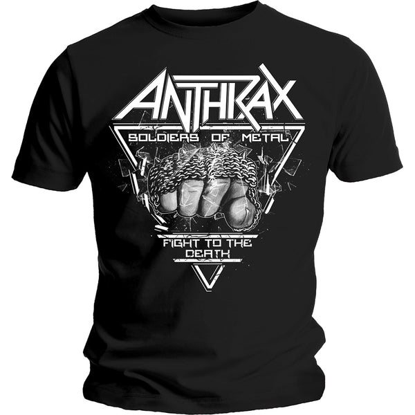 Anthrax Unisex Tee: Soldier of Metal FTD 