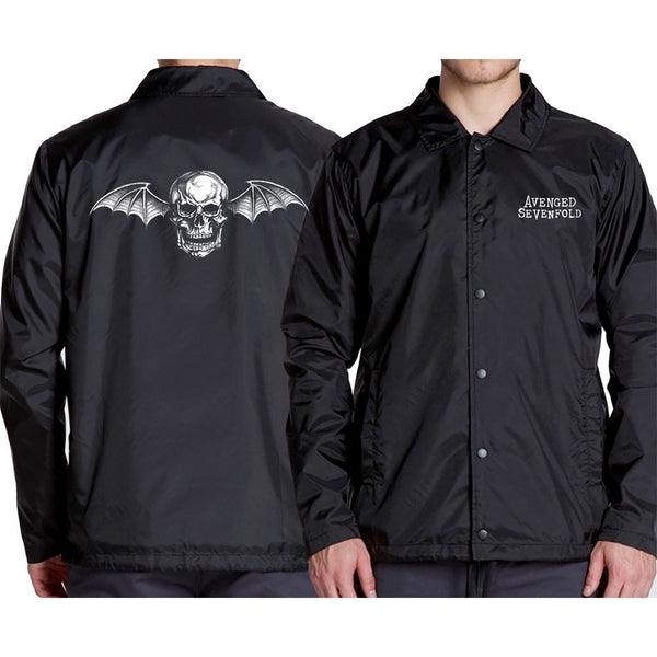 Avenged Sevenfold Deathbat Coaches Jacket is available at Rocker Tee