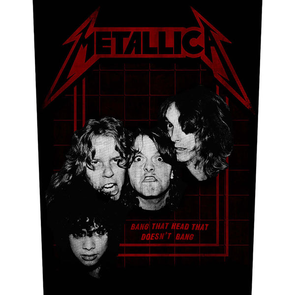 Metallica Back Patch: Bang That Head