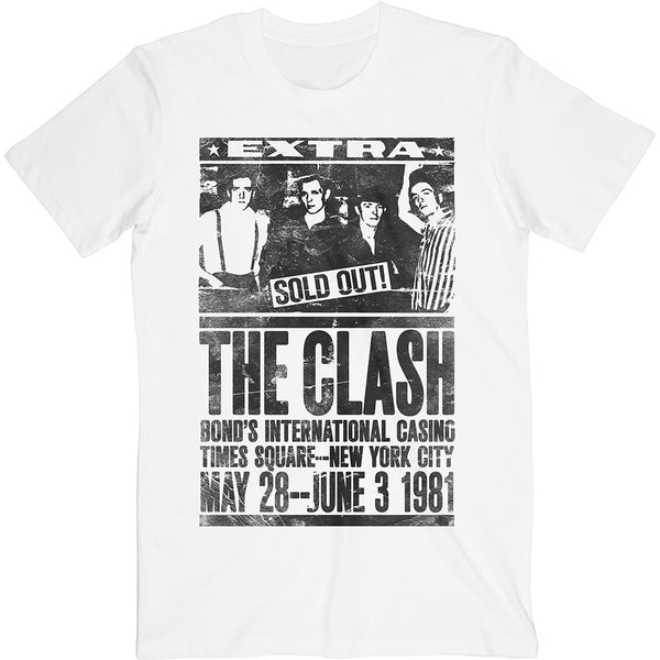 The Clash Unisex Tee: Bond's 1981 