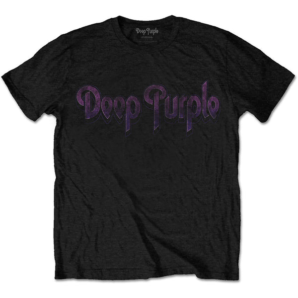 Deep Purple Unisex Tee: Vintage Logo (XX-Large)