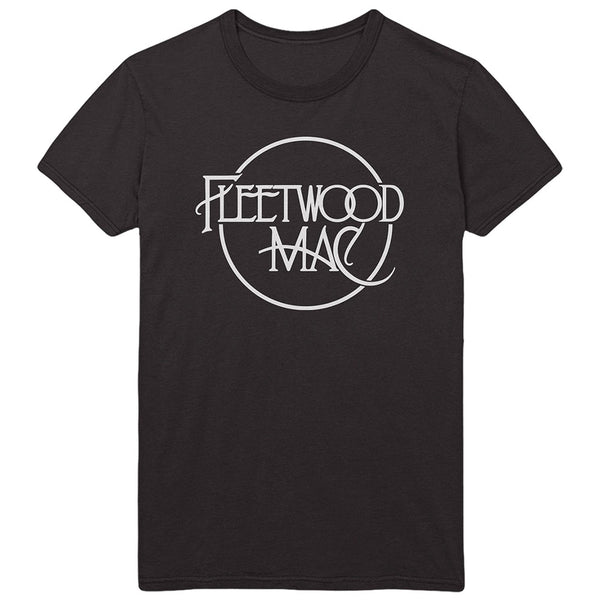 Fleetwood Mac Classic Logo Black Unisex Tee