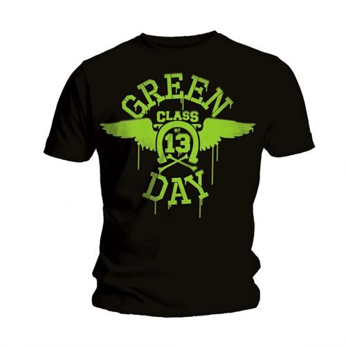 Green Day Unisex Tee: Neon Black 