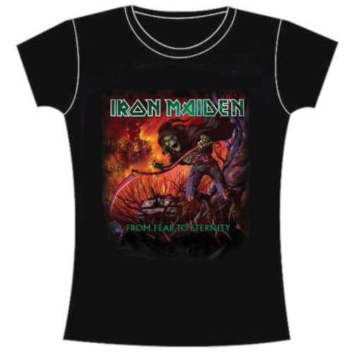 Iron Maiden Ladies Tee: From Fear to Eternity (Skinny Fit) 