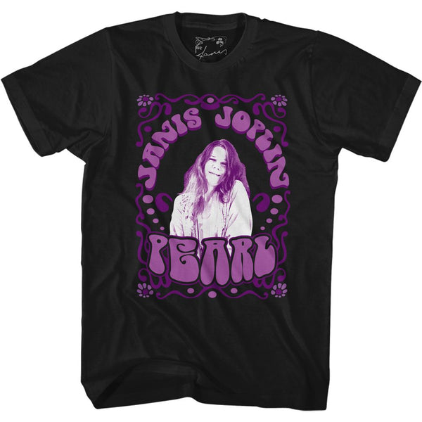 Janis Joplin Pearl adult short sleeve t-shirt.