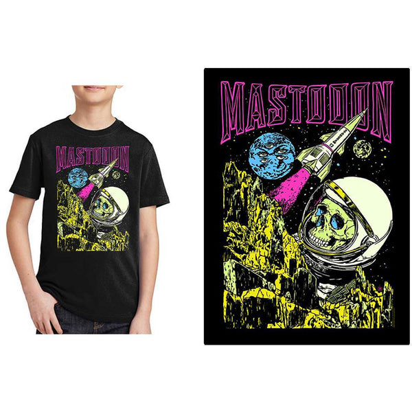 Mastodon Kids Tee: Space Colorization (13 - 14 Years)