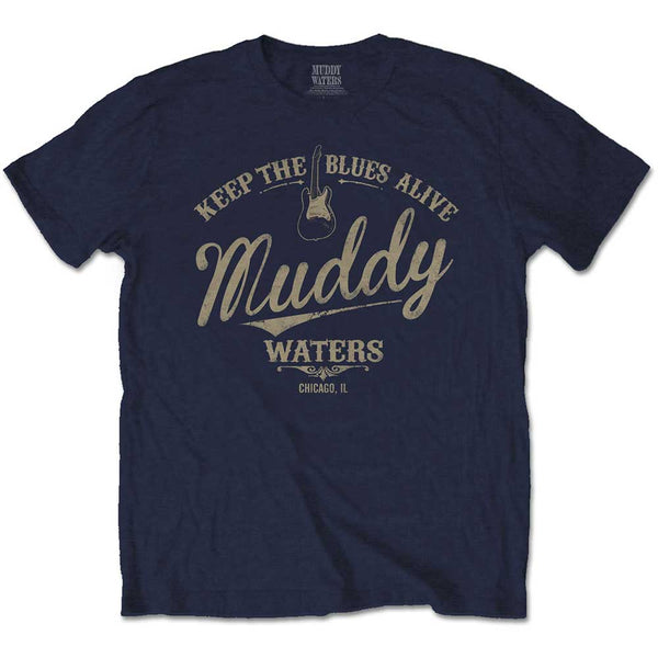 Muddy Waters Unisex Tee: Keep The Blues Alive (XX-Large)