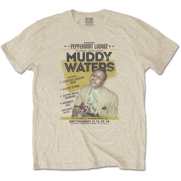 Muddy Waters Unisex Tee: Peppermint Lounge (XX-Large)