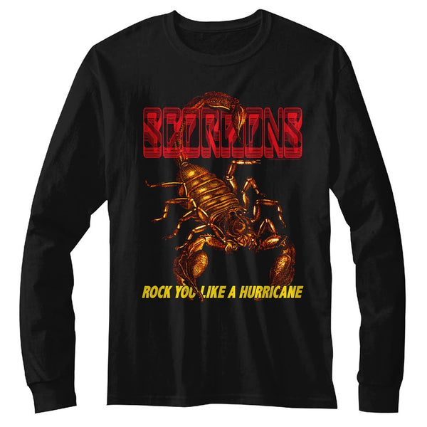 Scorpions Rock You Like A Hurricane long-sleeve adult shirt.