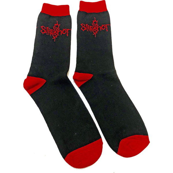 Slipknot Unisex Ankle Socks: Logo (UK Size 7 - 11)