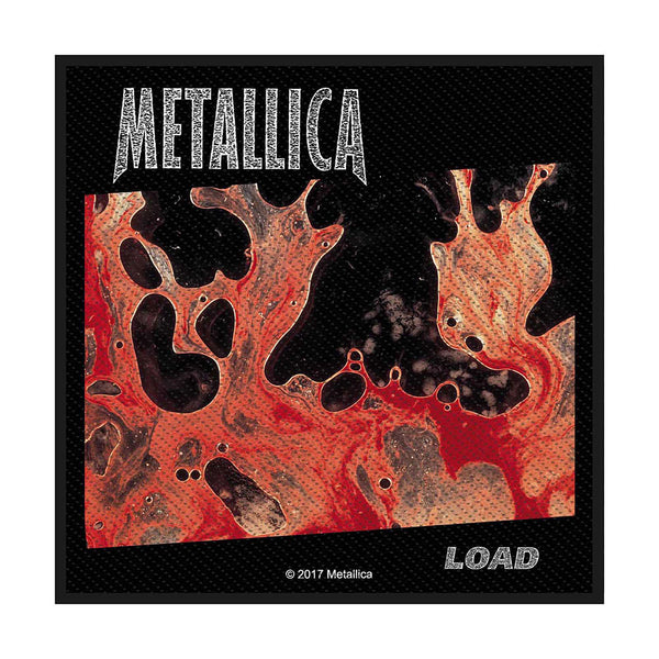 Red Metallica patch