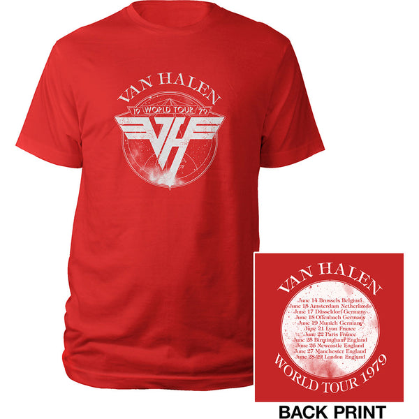 Van Halen 1979 World Tour Tee 