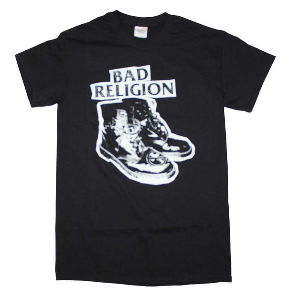 Bad Religion Combat Boots T-Shirt is available at Rocker Tee.