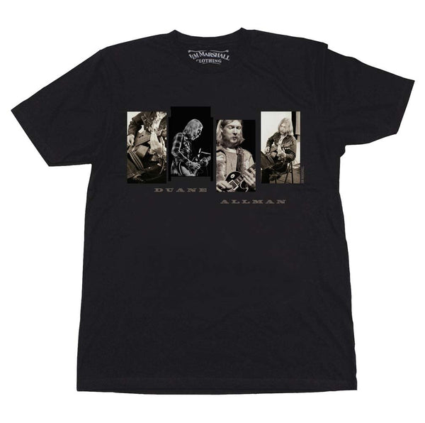 Duane Allman T-Shirt Featuring Jim Marshall Photography is available at Rocker Tee