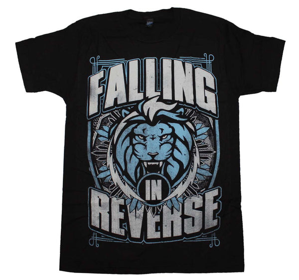 Falling in Reverse T-Shirt Featuring The Lion Shield and it's available at RockerTeeShirts.com