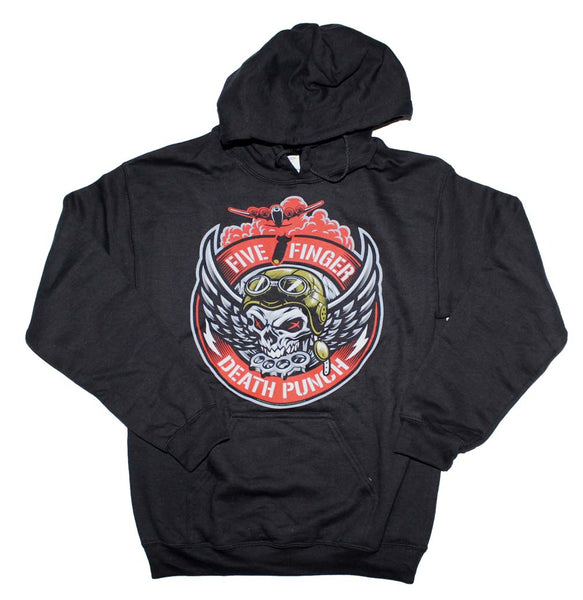 Five Finger Death Punch Bomber Patch Hoodie Sweatshirt is available at rockerteeshirts.com