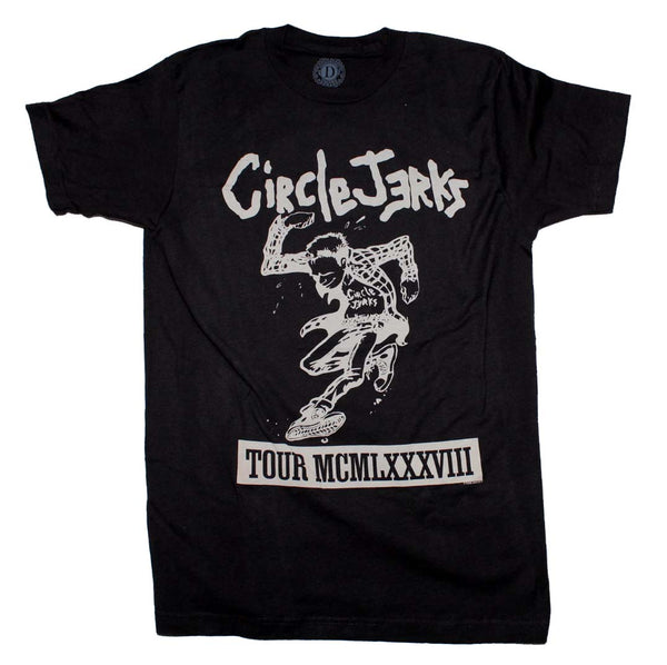 Circle Jerks 1988 Tour T-Shirt is available at Rocker Tee