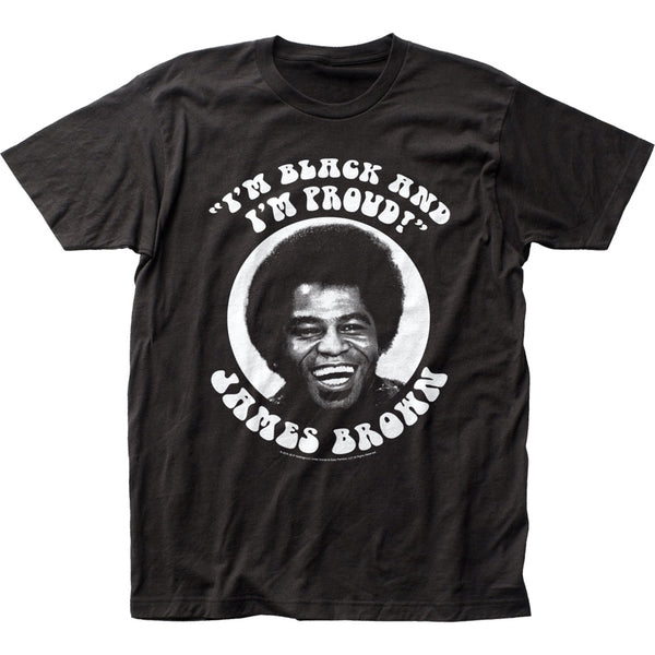 James Brown I'm Black and I'm Proud T-Shirt is available at Rocker Tee.
