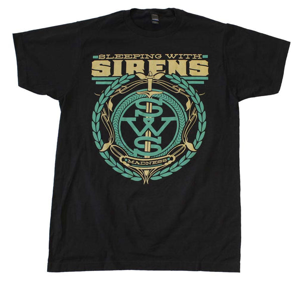 Sleeping with Sirens Green Crest T-Shirt