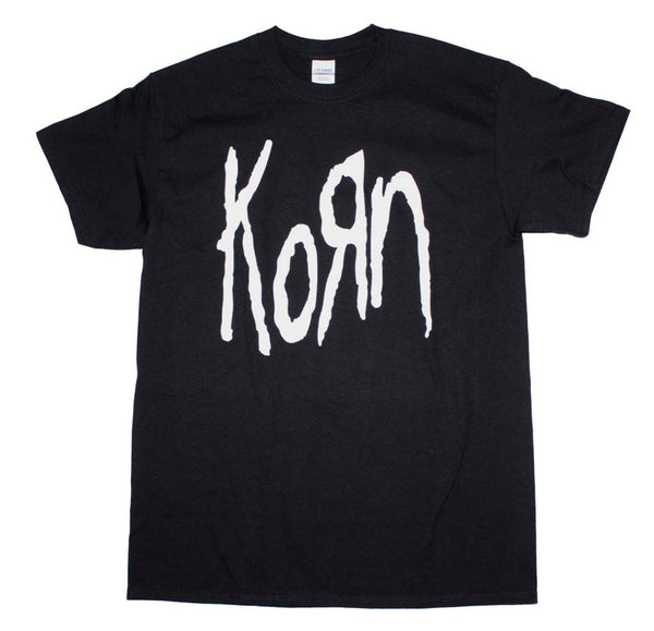 Korn classic logo t-shirt is available at Rocker Tee