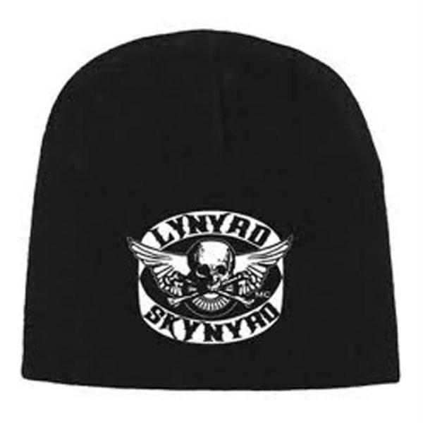 Lynyrd Skynyrd Flying Skull Beanie is available at RockerTeeShirts.com