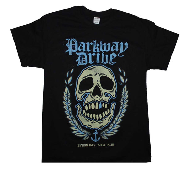 Parkway Drive T-Shirt Featuring The Byron Bay Skull