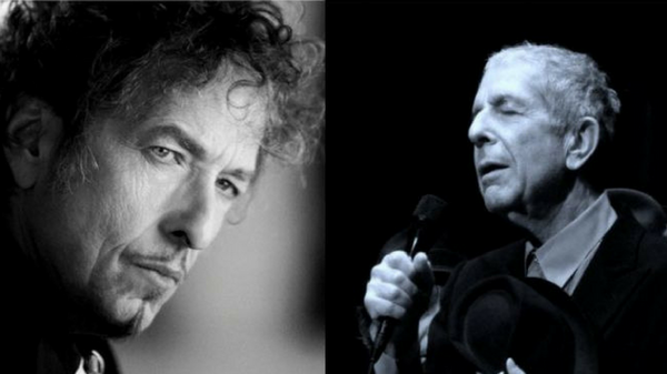 LEONARD COHEN AND BOB DYLAN: BOTH DESERVED A NOBEL