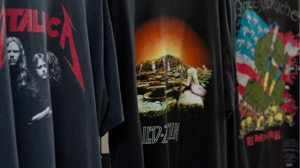 Vintage T-Shirt Market Has Given Old Concert T-shirts a New Life