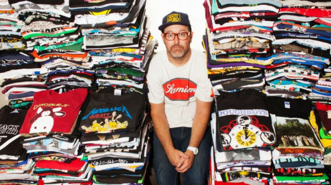 Isac Walter’s Magnificent Passion Collecting Rock T-Shirts