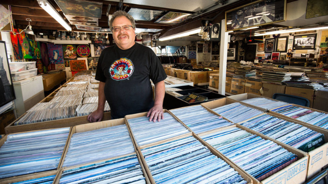 Kevin Grigsby, Vinyl Purist and His Stash of 97,000 Records