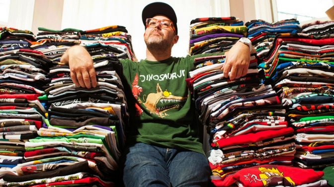 An Interview With Isac Walter Rock T-Shirt Collector