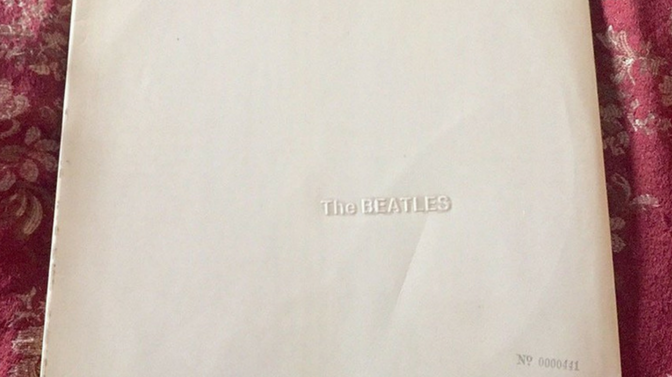 Extremely Rare Beatles White Album up for sale
