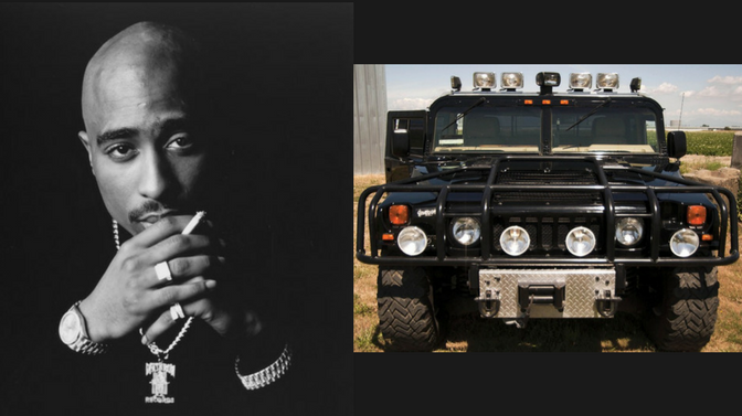 Tupac Shakur's Hummer Recently Sold For Over $200,000
