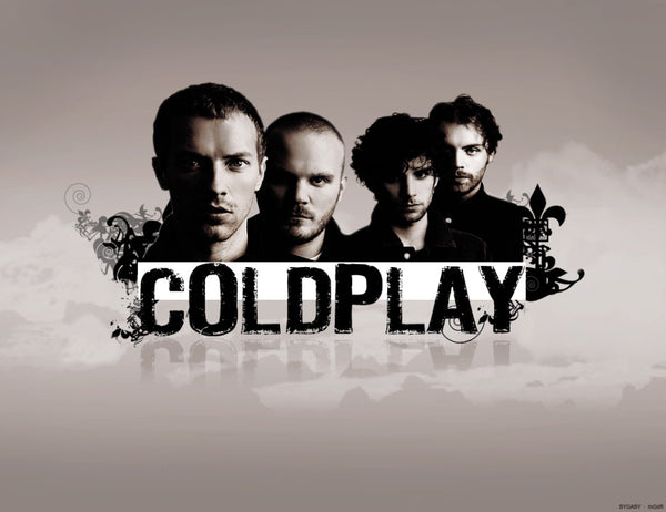 Shop our Coldplay t-shirt collection - Rocker Tee Shirts