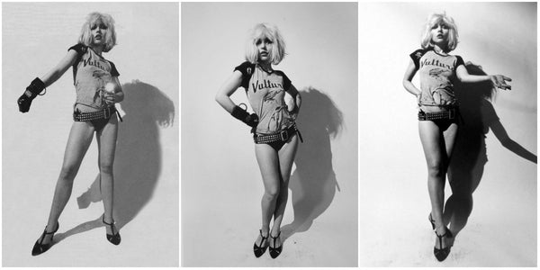 Debbie Harry T-shirts are available at Rocker Tee