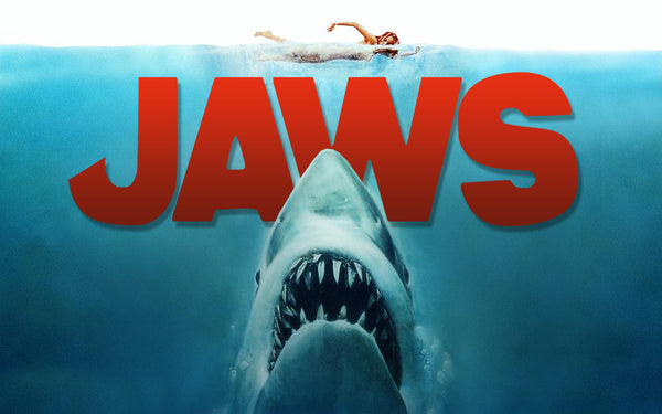 Officially licensed Jaws movie t-shirts are available at Rocker Tee