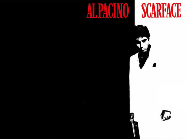 Officially licensed Scarface movie merchandise is available at Rocker Tee