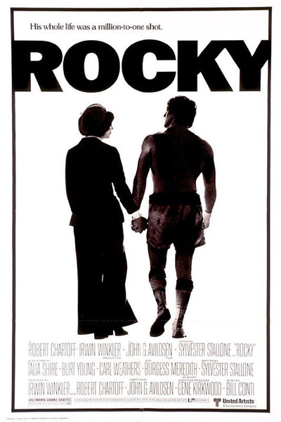 Officially licensed Rocky movie merchandise is available at Rocker Tee