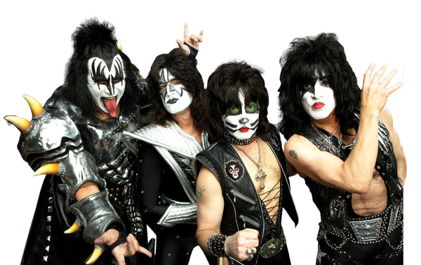 Kiss band merchandise is available at rockerteeshirts.com