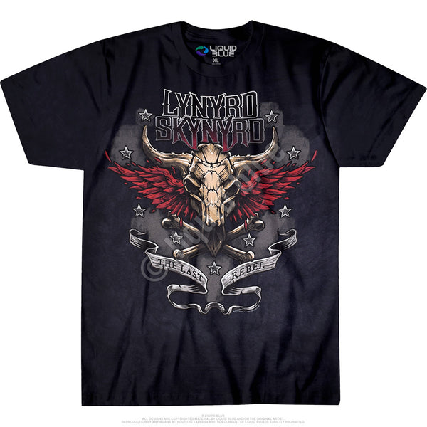 Lynyrd Skynyrd The Last Rebel custom tie-dyed t-shirt is available at Rockerv Tee